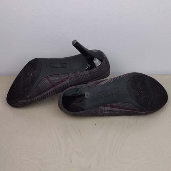 Comfort Plus by Predictions Plaid Heels - Picture 4 of 6